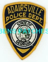 GEORGIA,ADAIRSVILLE POLICE 4